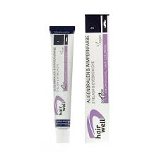 Hair Well Фарба для вій і брів Синьо-чорний №2, 20мл